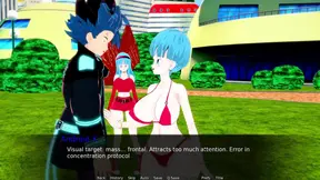 AX Naughty Mission - Bra and Bulma Ass Bikini 4K Uncensored - Part 3