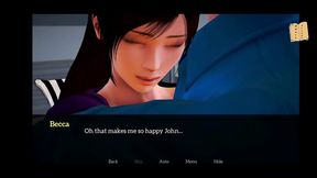 Blonde Teen's Erotic Adventure With Her New 3D Anime Family