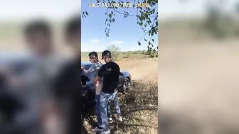 Amateur Outdoor Anal Fuck with College Student by Car
