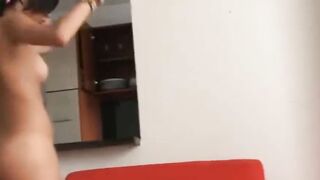 Tiny Tessa masturbates side by side