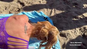 sexe et bukkake a la plage (2eme partie: sexe et ejacs) apres les avoir bien ...