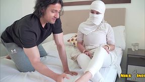 Huge Boobs Submissive Muslim Slut Hard Sex with Desi Boy