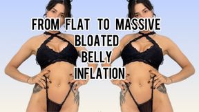 From Flat to Massive Bloated Belly Inflation