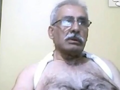 grandpa jerking off ass show
