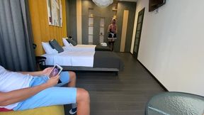 hot mistress maid fucks her sissy boss s ass for extra cash