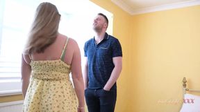 AuntJudysXXX - Horny MILF Landlady Marie Works Out a Deal with Her New Tenant