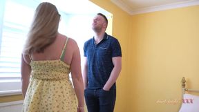 AuntJudysXXX - Horny MILF Landlady Marie Works Out a Deal with Her New Tenant