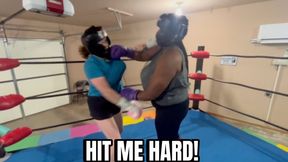 Sassy vs. Sasha: Hit Me Hard! Full-Contact Boxing