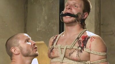 Brenn Wyson and Brian Bonds humiliate and punish a track star with rough sex and tattoos