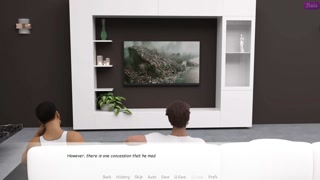 My Stepbrother's Wife #31 Jennifer had john's cock between her toes