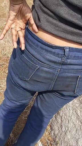 Indian couple sex at river side outdoor