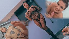 The naughty girl gave up her ass on the first date...