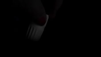 Cgirl420 plays with her vib in the dark....AVI