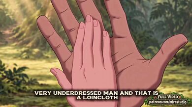 Wild Brunette First Time Cartoon Parody Jungles The Big Dick Tarzan