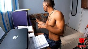 preta safada foi no escritorio do sexo para transar - joaoosafado