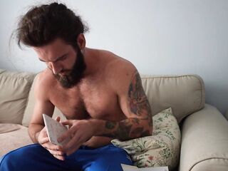 I discovered the evidence of stepmother cheating. This babe let me cum in her butt