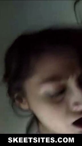 Latina Teen Fucked In Car In Front Of Parents House POV   Clip 1