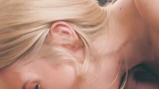 UNLEASH THE MONSTER  Tranny Casey Kisses Devours Blonde Bombshell Sarah Vandella!