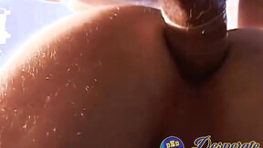Attractive white hunk Cory Woodall blows horny tan jockâs big dick at work