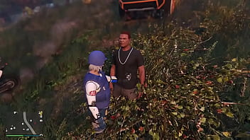 Ducks doin quack gives evil jay a hand Job at a gta 5 giveaway
