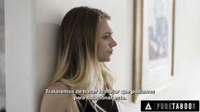 PURE TABOO Riley Star Would Definitely Fuck Her Stepdad To Make Him Feel Better - SPANISH SUBTITLES