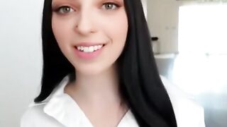 Scarlett Rosewood's Secret Videos #1 - Naughty Stepbrother Catches Teen In Action