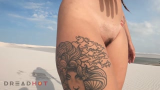 AMATEUR FUCKING ACROSS A SAND DESERT IN BRAZIL - DREAD HOT