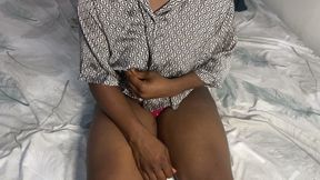 Stepsister spends the night at my place