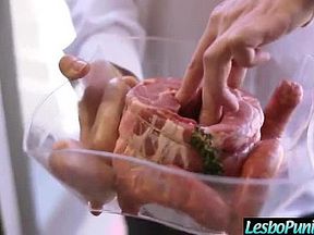 Teen Girl Get Sex Toy Banged By Mean Lez (alyssa & angel) clip-05