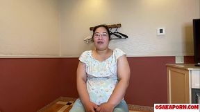 Chubby Asian talks about her fuck experience and daily life  Japanese with big ass gets naked  BBW Nagisa 1 OSAKAPORN