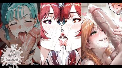 Bukkake Flood Over Animated Cartoon Girls ASMR Joi Pounding