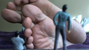 Giantess Tiny Man POV Foot Ignore