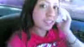 Arab teen slut takes dick in her mouth and jerks it off