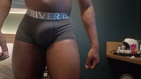 Black Guy Wears Different Underwear and Goons in Slow Motion