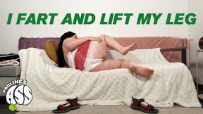 I fart and lift my leg