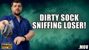 KingMarti: Dirty Sock Sniffing Loser! - FHD - MOV