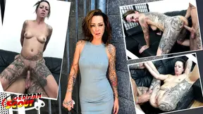 German MILF gets picked up for first porn casting fuck