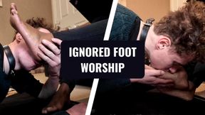 Disregarded Devotion: Ebony Goddess Nyx's Foot Worship Session