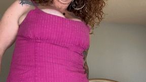 Tits and ass in sundress