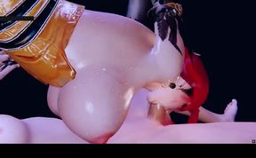 Goddess Queen of Passion in 3D - 3D Animation Hentai