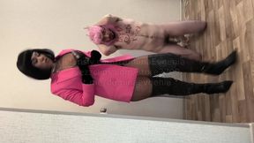 Verified Amateurs - Domina Evgenia - I Returned Home, And The Slave Is Waiting For Me On His Knees