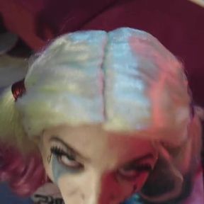 Harley Quinn Cosplay Facial Fuck Defeat