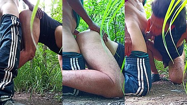 Me cogió tres veces y me pidió regresar después.