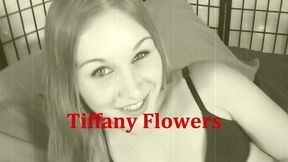 tiffany flowers sucks cock and gets a double dose of cum