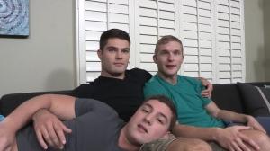 bare three-some With Pete, Tanner, And Forrest - anal Play