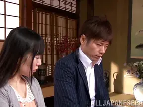 Horny teen Azusa Nagasawa enjoys a hard one