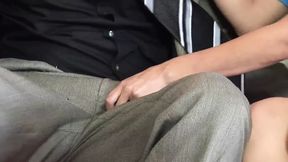 Brunette Asian Vicki Chase sucks and fucks a big cock