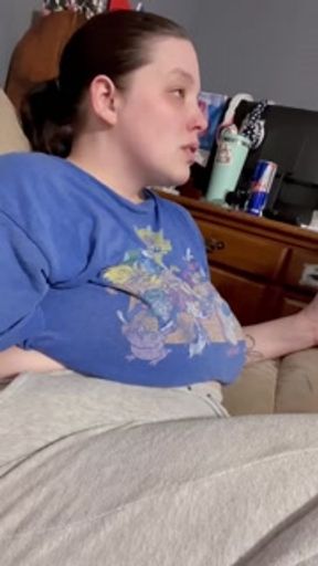 have a little smoke break with a big tit milf. looking through my to do list while smoking.