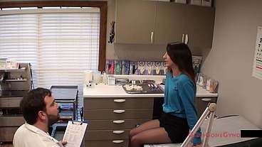 Innocent Young Alexa Rydell Submits To Mandatory Medical Examination For Her To Attend Tampa University - Part 1 of 8 - EXCLUSIVE MedFet For Members ONLY @ GirlsGoneGyno Reup