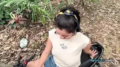 Teaching My Neighbor to Ride: A Thrilling and Naughty Adventure